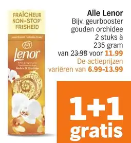 Albert Heijn Alle Lenor aanbieding