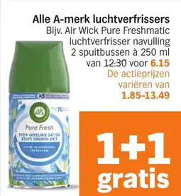 Albert Heijn Alle A-merk luchtverfrissers aanbieding