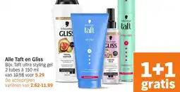 Albert Heijn Alle Taft en Gliss aanbieding