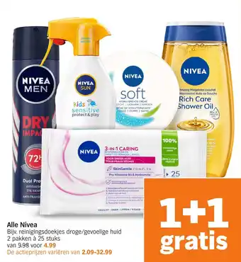 Albert Heijn Alle Nivea aanbieding