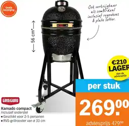 Albert Heijn GRILLGURU Kamado compact aanbieding