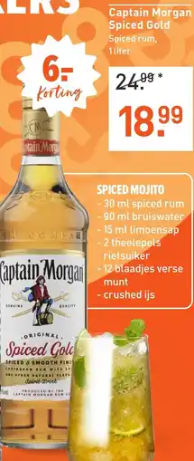Albert Heijn Captain Morgan Spiced Gold aanbieding