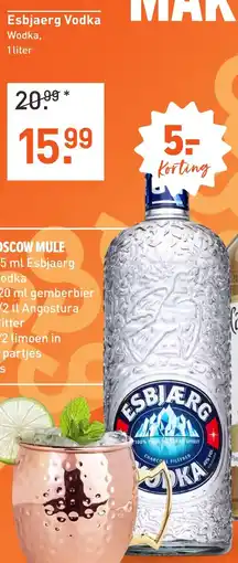 Albert Heijn Esbjaerg Vodka aanbieding