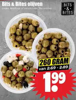 Dirk Bits & Bites olijven aanbieding