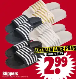 Dirk Slippers aanbieding
