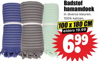 Dirk Badstof hamamdoek aanbieding