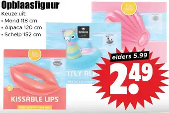 Dirk Opblaasfiguur aanbieding