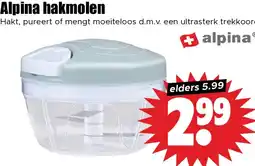 Dirk Alpina hakmolen aanbieding