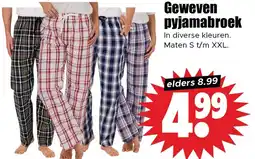 Dirk Geweven pyjamabroek aanbieding