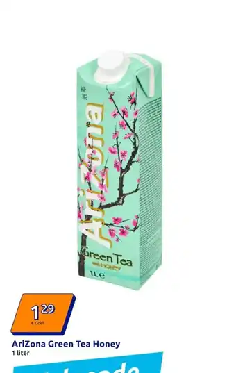 Action AriZona Green Tea Honey aanbieding