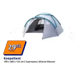 Action Koepeltent aanbieding