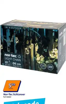 Action Nor-Tec lichtsnoer aanbieding