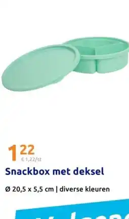 Action Snackbox met deksel aanbieding