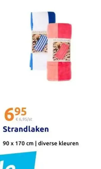 Action Strandlaken aanbieding