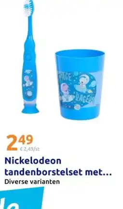 Action Nickelodeon tandenborstelset aanbieding