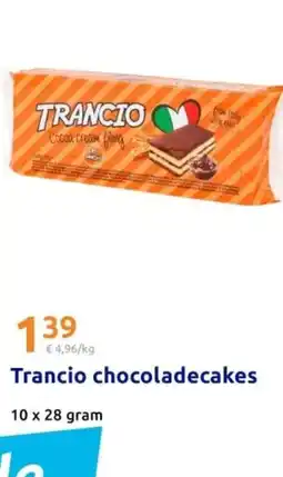 Action Trancio chocoladecakes aanbieding