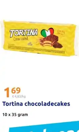 Action Tortina chocoladecakes aanbieding