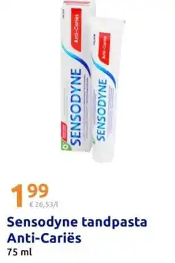 Action Sensodyne tandpasta Anti-Cariës aanbieding