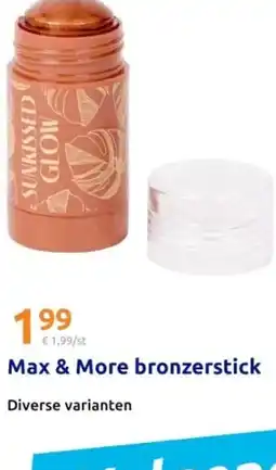 Action Max & More bronzerstick aanbieding