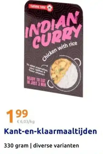 Action Kant-en-klaarmaaltijden aanbieding