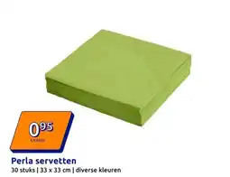 Action Perla servetten aanbieding