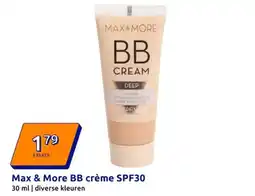 Action Max & More BB crème SPF30 aanbieding