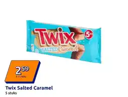 Action Twix Salted Caramel aanbieding