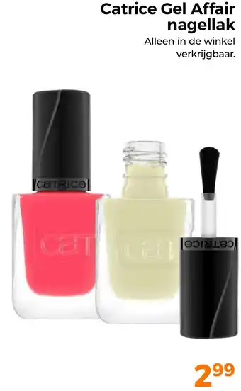 Trekpleister Catrice Gel Affair nagellak aanbieding