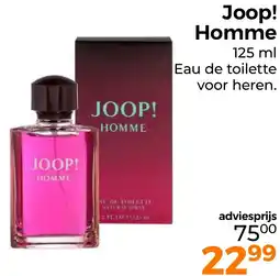 Trekpleister Joop! Homme aanbieding
