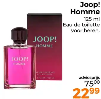 Trekpleister Joop! Homme aanbieding