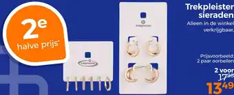 Trekpleister Trekpleister sieraden aanbieding