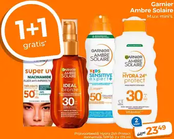 Trekpleister Garnier Ambre Solaire aanbieding