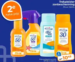 Trekpleister Trekpleister zonbescherming aanbieding