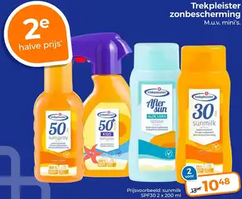 Trekpleister Trekpleister zonbescherming aanbieding
