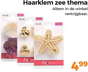 Trekpleister Haarklem zee thema aanbieding