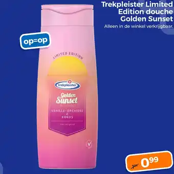 Trekpleister Trekpleister Limited Edition douche Golden Sunset aanbieding