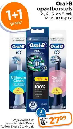 Trekpleister Oral-B opzetborstels aanbieding
