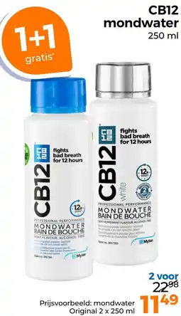 Trekpleister CB12 mondwater aanbieding