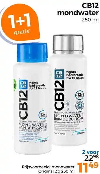 Trekpleister CB12 mondwater aanbieding
