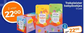 Trekpleister Trekpleister babydoekjes aanbieding