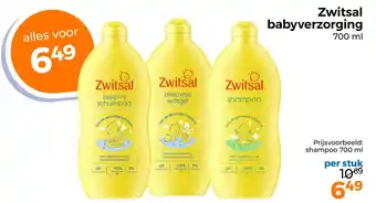 Trekpleister Zwitsal babyverzorging aanbieding