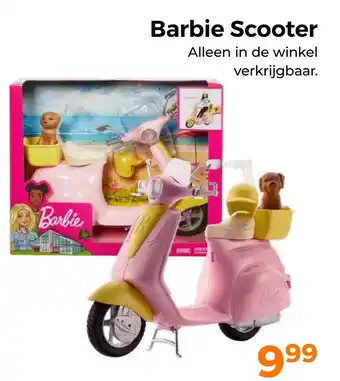 Trekpleister Barbie Scooter aanbieding