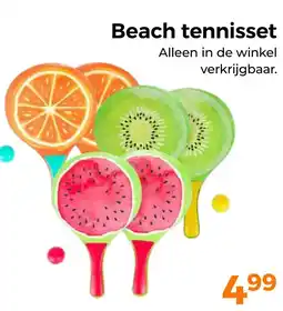 Trekpleister Beach tennisset aanbieding