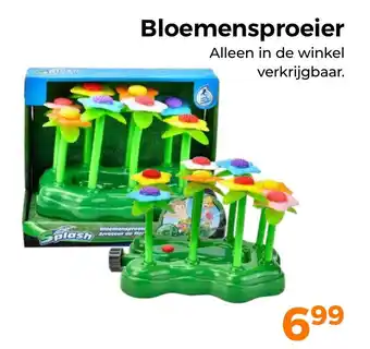Trekpleister Bloemensproeier aanbieding