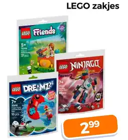 Trekpleister LEGO zakjes aanbieding