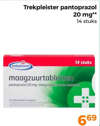Trekpleister Trekpleister pantoprazol aanbieding
