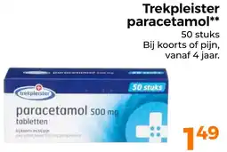Trekpleister Trekpleister paracetamol aanbieding