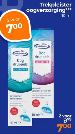 Trekpleister Trekpleister oogverzorging aanbieding