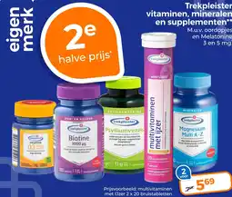 Trekpleister Trekpleister vitaminen, mineralen en supplementen aanbieding
