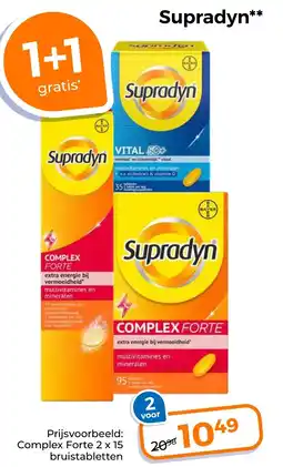 Trekpleister Supradyn aanbieding